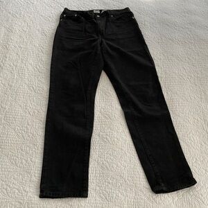 Vintage Calvin Klein Jeans Black Jeans, size 6 inseam 32